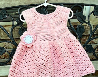 Crochet Pattern, Snap Dragon Toddler Dress