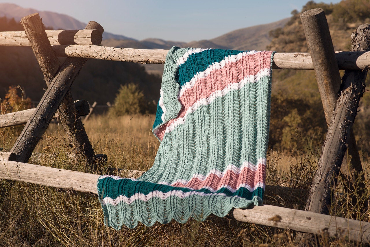 40 Paid and Free Crochet Chevron Patterns To Try Today 29 Crochet Afghan Pattern: Braided Cable Chevron