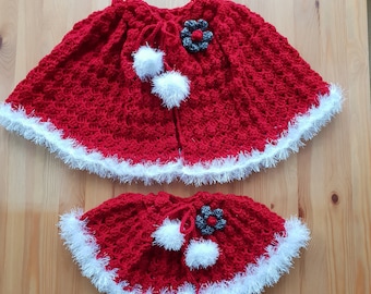 Diamond Cape Crochet Pattern: Infant to Teen Sizes (PDF Download)