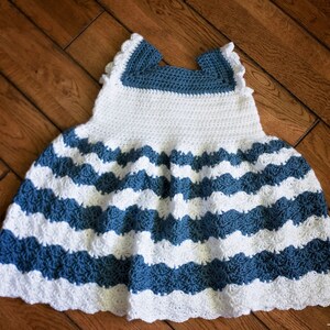 Crochet Pattern: Dress - Baby Tay Toddler Dress sizes 2T-5T, PDF instant download