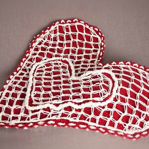 Heart Crochet Pattern: Newborn Prop - With All My Heart Photo Prop or baby blanket  PDF Instant Download crochet pattern