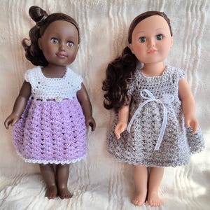 Crochet Doll Dress Pattern: Oh Snap 18" Doll, Preemie (PDF Download)