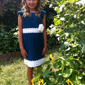 Gehaakt jurkpatroon: Emerald City kinderjurk (pdf direct download)