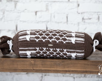 Crochet Pattern: Queen of Hearts Bolster Pillow, Bolster pillow form, Bolster pillow cover, PDF instant download pillow crochet pattern