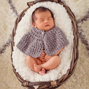 Baby Wrap Crochet Pattern: Mystique Cape or shawl for Infants, Toddlers, Children and Larger available as a PDF instant download