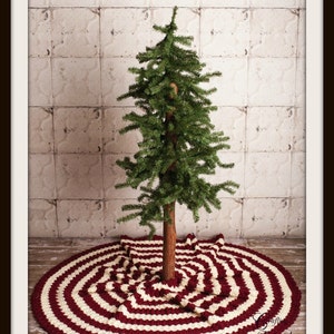 Christmas Crochet Pattern: Christmas Tree Skirt Diamond Christmas Tree Skirt, PDF Instant Download image 10