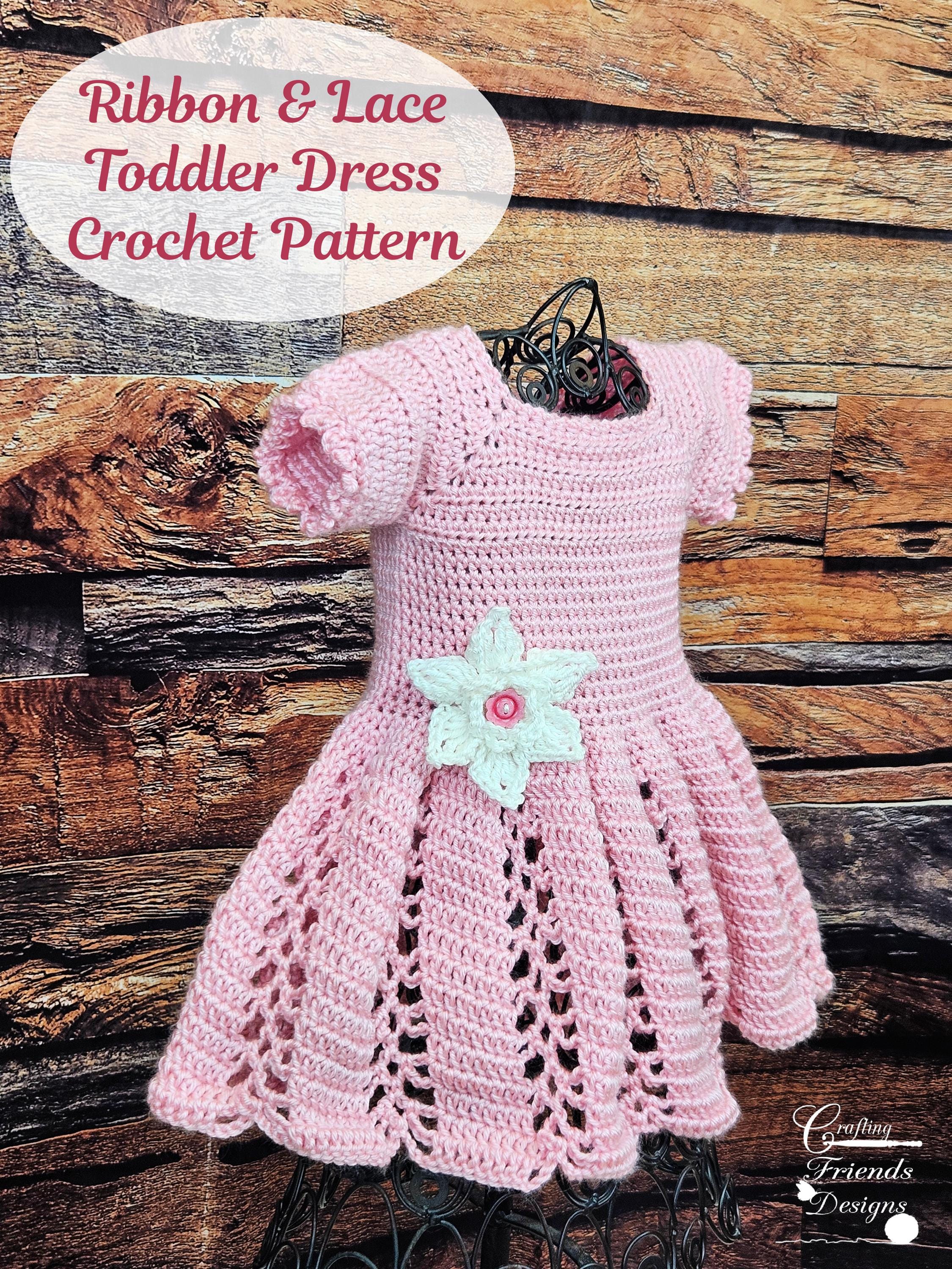 crochet toddler dress pattern free 38 Patterns for 2 Year Olds 8 buttons Easy Crochet Dress / Crochet