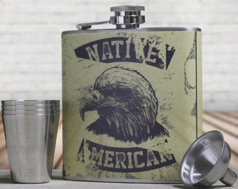 Native American Liquor Flask, The Hair of the Dog