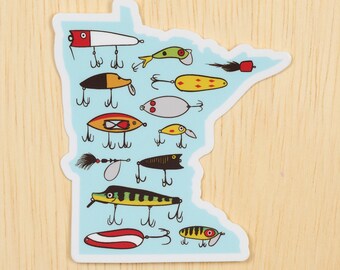Sticker - Minnesota Fishing Lures