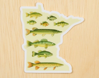 Sticker - Minnesota Fish