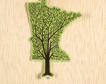 Sticker - Minnesota Spring Tree