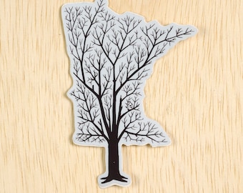 Sticker - Minnesota Winter Tree