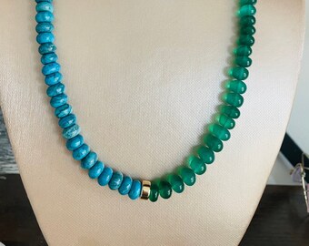 Ocean Hues Halfsie Necklace