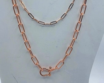 Shackle Slinky necklace set