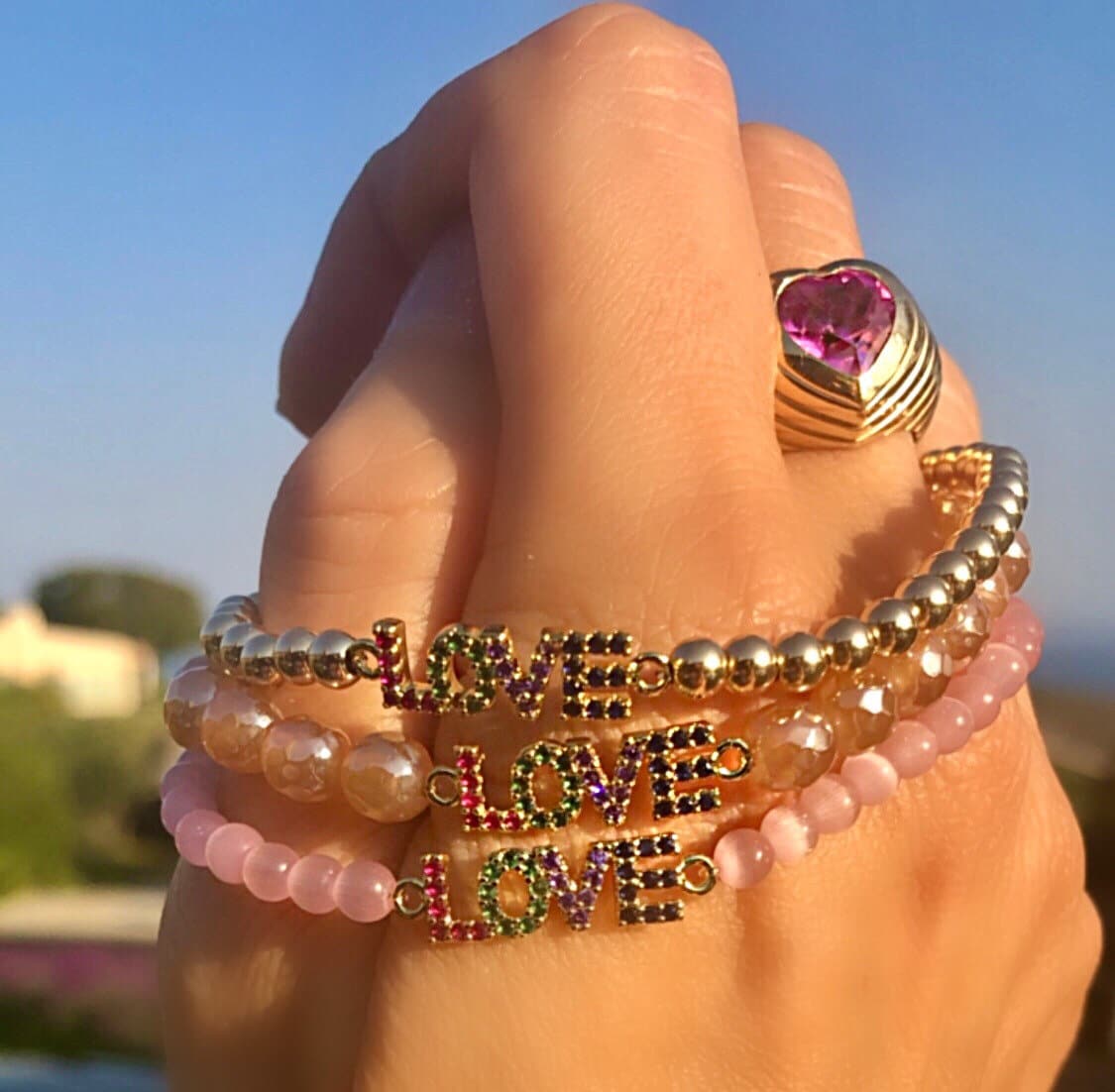 Swarovski on sale love bracelet