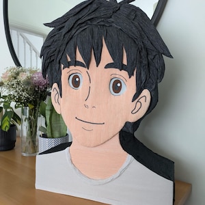 Custom made face piñata