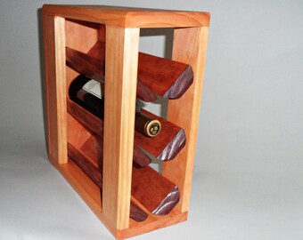 Wine Rack     ( 3-bottle )