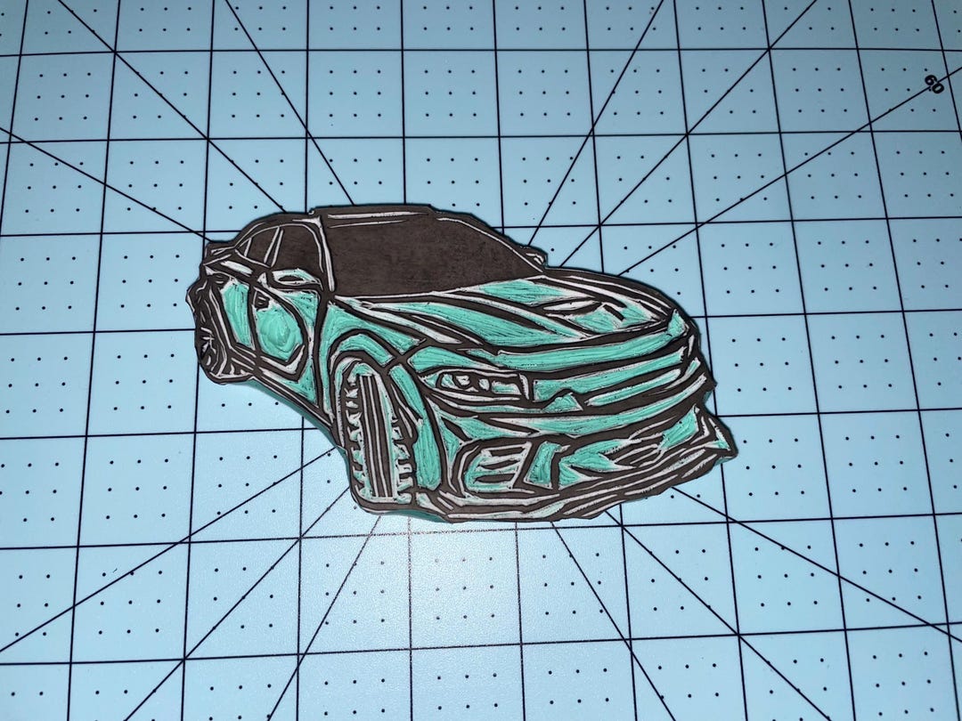 CUSTOM LINOCUT Car/motorcycle/truck STAMPS - Etsy