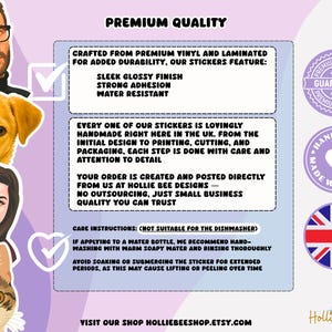 Pet memorial horse sticker, personalised decal made with simplified detail from image