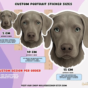 Sticker cheval personnalisé à partir d'une photo - Portrait de cheval personnalisé dans un style dessin animé, cadeau équestre, sticker cheval en vinyle, souvenir commémoratif d'animal de compagnie image 5