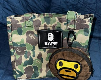 Borsa tote Bape da 2 pezzi