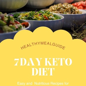 7-Day Keto Diet Plan PDF | Low Carb Meal Guide | Instant Download
