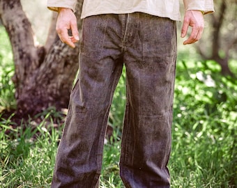 Straight Pants ⋙ Hemp Organic Cotton