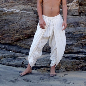 Wild Cotton Dhoti Pants ⋘⋙ Handwoven Wild Grown Cotton