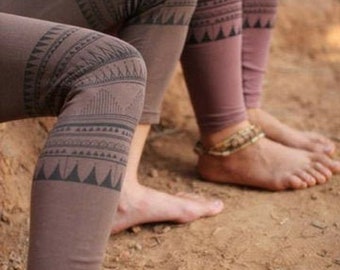 Tribal-legging ⋙⋘ Biologisch katoen