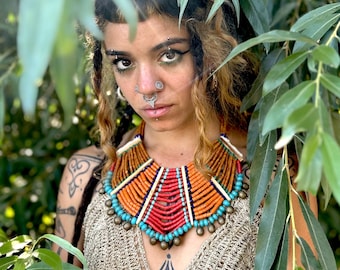 Konyak Tribal Necklace ⋙⋘ Original Nagaland Tribal Necklace - Etsy