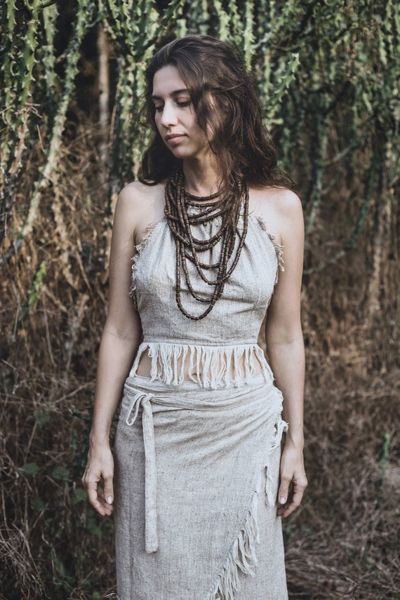 Desert Flower Frayed Top Handwoven Raw Silk - Etsy