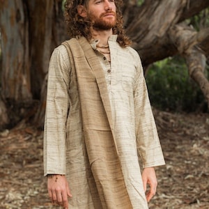Wild Silk Long Kurta - Traditional Long Kurta image 1