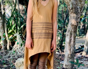 Memela Girls Tribe Printed Dress Memela Girls Tribe Printed Dress