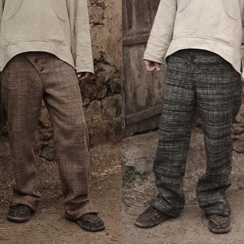 heavy wool flannel trousers for SaleUp To OFF 63