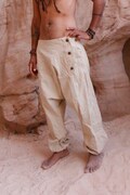 Semi Afghani Pants ~ Natural Color ~ Harem Pants product logo
