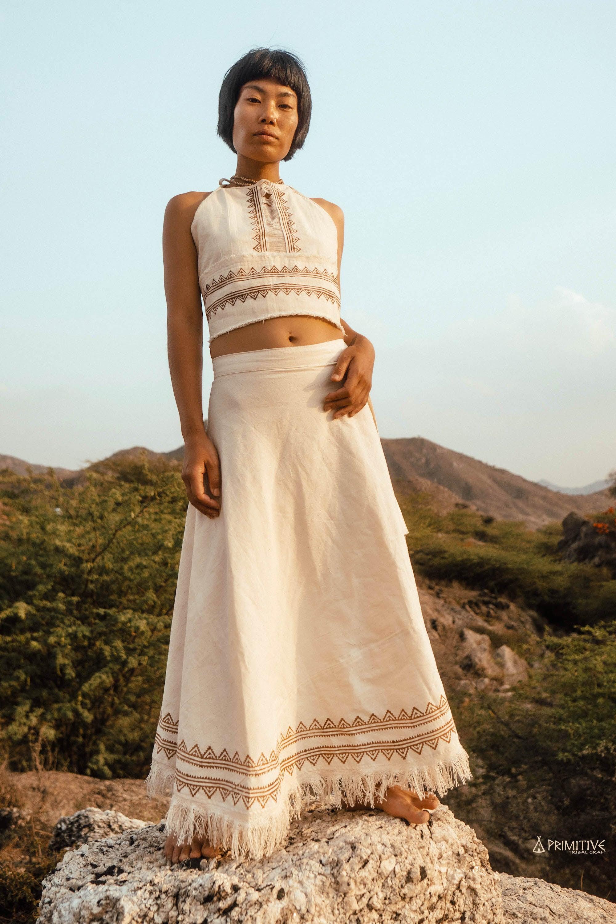 Khadi Cotton Skirt - Etsy