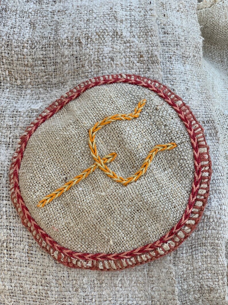 Handstitched Baba Style Patch