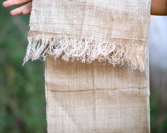 Wild Silk Shawl ๑⋙ Raw Mulberry Silk