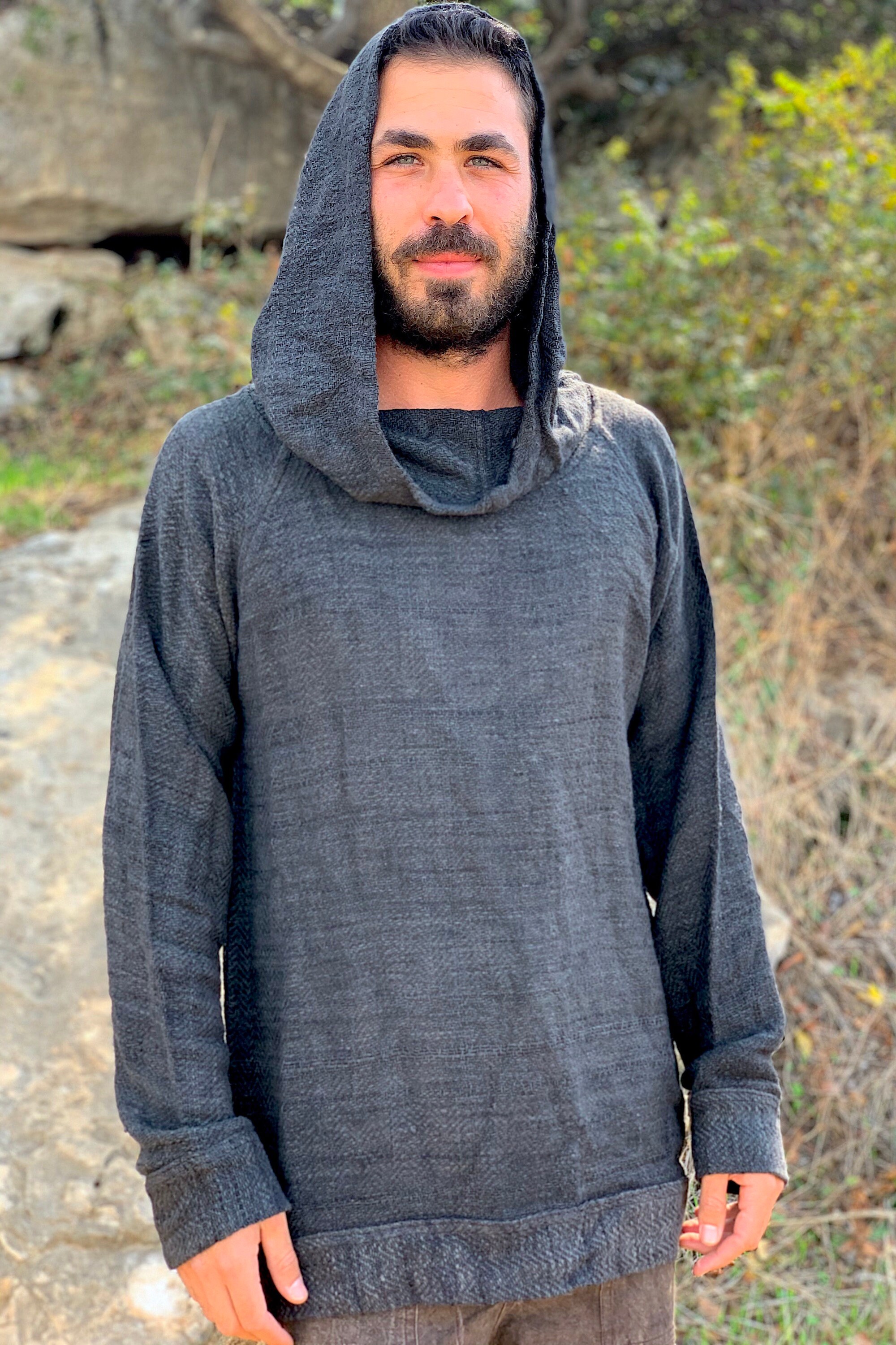 Wool Hoodie Men - Etsy Australia