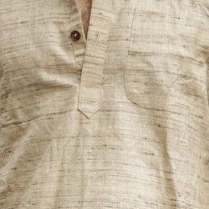 Wild Silk Long Kurta - Traditional Long Kurta image 2