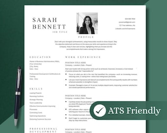 CV Resume Template Word & Pages, Google Docs Resume, Curriculum Vitae Template, Modern Resume Template for Pages, Professional Resume 2026