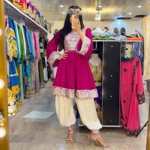Afghani Handmade dress - Afghan Kochi dress - Embroidered party wear, wedding dresses