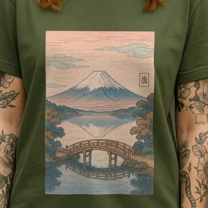 Japanese Shirt, Mount Fuji Tshirt, Japan TShirt, Japan Trip Souvenir, Japanese Streetwear, Japan Travel Shirt, Anime Tshirt