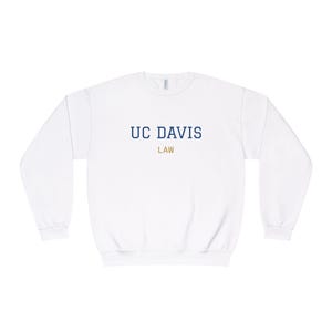 UC Davis Law Sweatshirt | For Students, Alumni Gifts, Casual Outfits, College Spirit Wear, Everyday Comfort (University of California Davis)