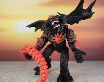 Miniaturas de Balrog impresas en 3D: Elige a tu compañero de fuego
