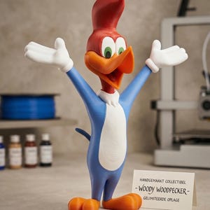 Pájaro Loco impreso en 3D