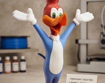 Pájaro Loco impreso en 3D