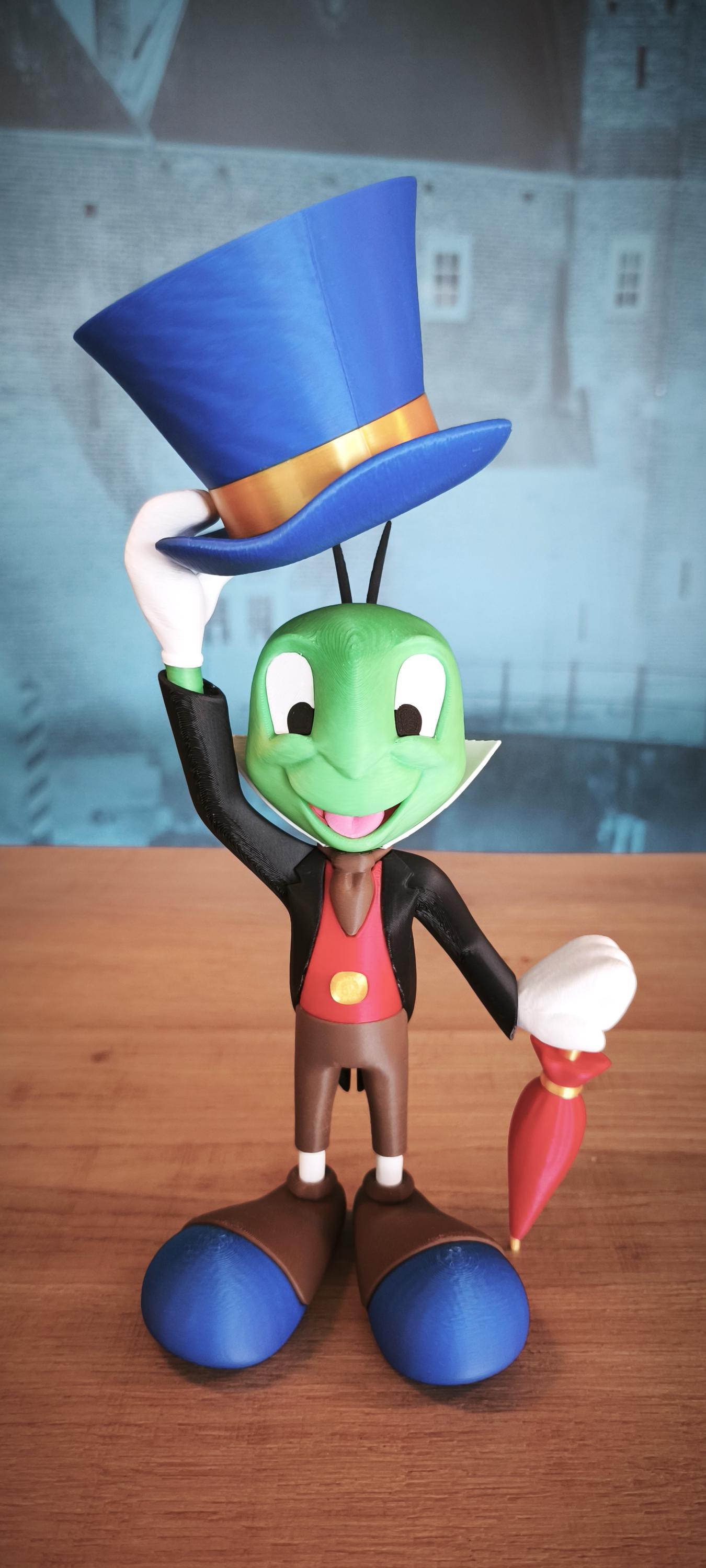 3D Printed Jiminy Cricket - Etsy