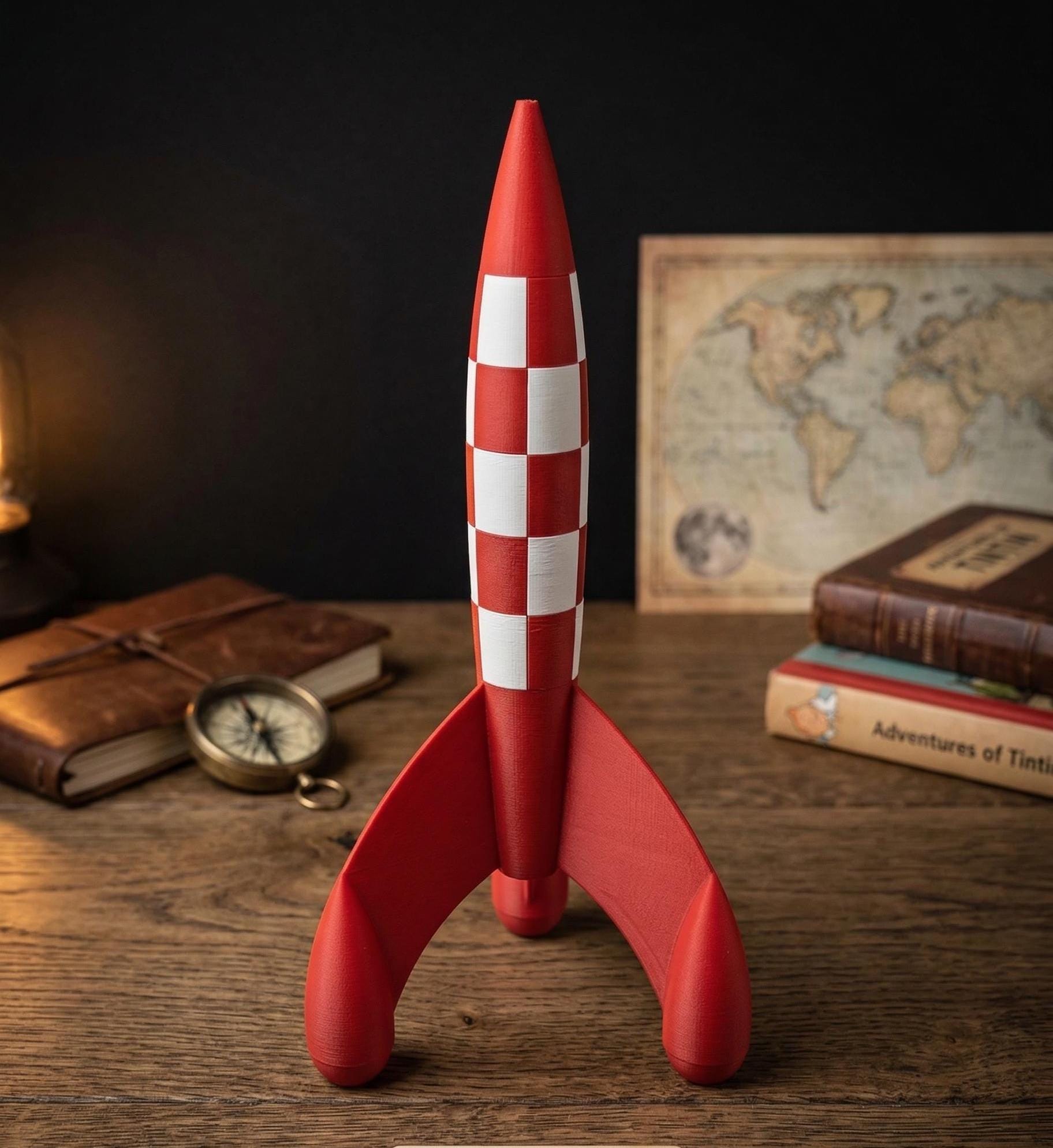 Tintin rocket - Etsy 日本