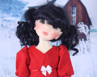 Abit Antique Dress pattern For Little Darling, My Meadow and other 13 inch dolls